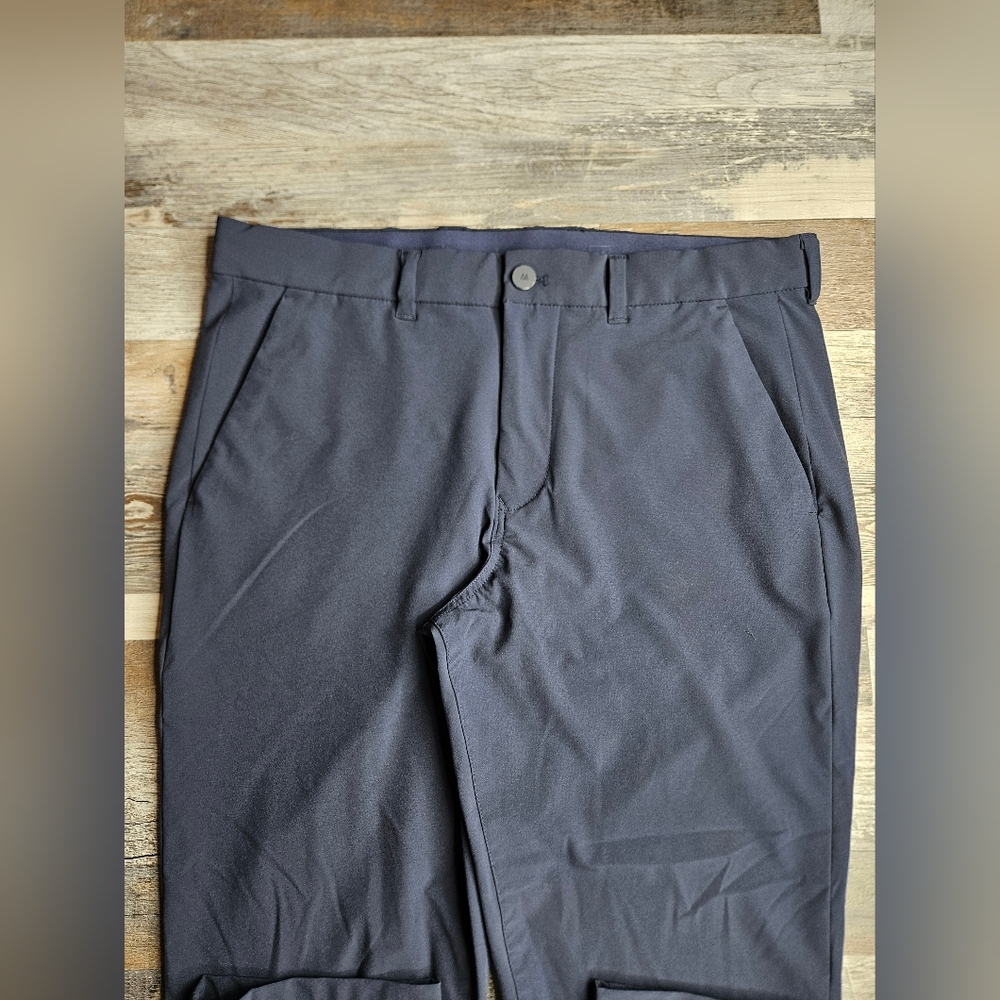 Mizzen + Main Men's Helsman Slim Pants Navy Blue 34x32 - Picture 4 of 9
